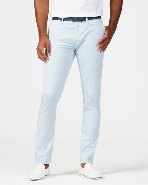 Slim Stretch Cotton Chino, Light Blue, hi-res